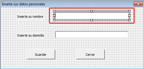 Al hacer doble clic en un control se crea automáticamente un código para el evento correspondiente.